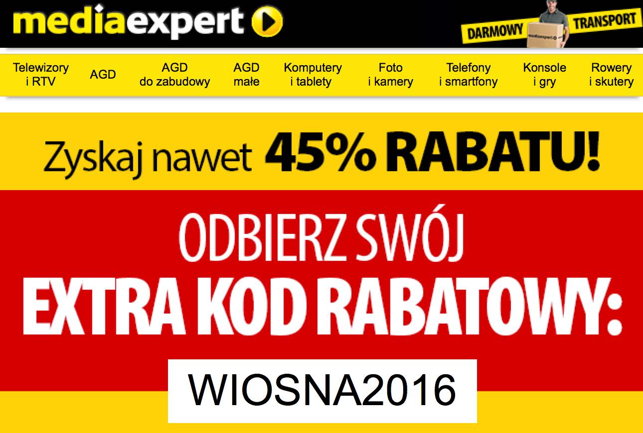 Fragment emaila od marki MediaExpert