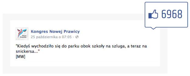 Facebook - polubienia