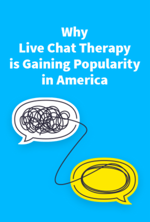 Chat ao vivo para terapia on-line