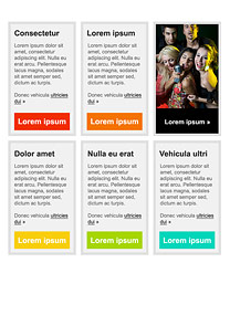Party Orange newsletter template