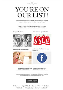 Welcome to our list 1 newsletter template