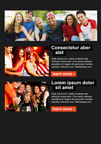 Eventful Orange newsletter template